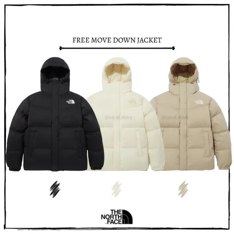 THE NORTH FACE FREE MOVE DOWN JACKET 羽絨外套NJ1DP52