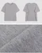 Slowand made－Basic T-shirt微寬基礎圓領短t：4color