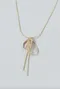 【🇯🇵日選物】GOLDY｜Droop metal chain ribbon necklace