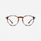 【NOOZ】抗藍光時尚造型平光閱讀眼鏡 －鏡腳便攜款（橢圓－玳瑁色）