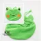 PP1755-4-卡哇伊織物袋(青蛙)  (Frog Printed Canvas Tote Bag)
