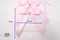 心動節奏蝴蝶結(TD-PT058/Heartbeat Rhythm Bow) ｜少女粉｜素面｜手作｜布置｜春天｜緞帶用途｜髮飾｜婚禮｜包裝