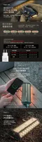 [ Claymore ] 3FACE NEO 三面廣角露營燈 10/20/30/40 -卡其灰｜預購 露營燈 廣角燈 吊掛燈 戶外燈 戶外行動電源 附收納盒