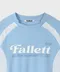 【24FW】Fallett LOGO球衣造型長袖上衣(藍)