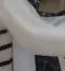 【預購】韓國連線 正韓 叉叉條紋袖接紗上衣
