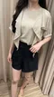 【預購】Mikis 5/17直播 商品No. 9 荷葉衫