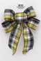 搖滾色系蝴蝶結(PF137W/Rock-inspired Butterfly Bow) ｜手作｜布置｜格紋｜緞帶用途