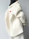 【22FW】 Roaringwild 直紋造型羊毛夾克 (象牙白)