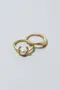 【🇯🇵日選物】GOLDY｜Horseshoe x Pearl Set Ring