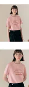 【24SS】Rola Rola 復古LOGO短袖上衣(粉)