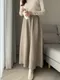 <Ssle現貨>D44 布拉格廣場氣質針織傘裙-4 colors