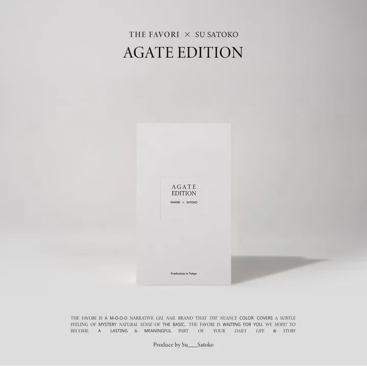 THE FAVORI x SATOKO AGATE凝膠6色