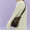 韓國設計師品牌Yeomim－cradle bag (choco brown)