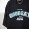 REPUTATION PRODUCTIONS® DESIGN  / GOOD DAY  / D-TEE.SS -  GOOD DAY - LOGO 短tee / 黑