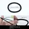 A1156-1 黑色彈性髮束 4入  (A1156-1 Black Hair band)