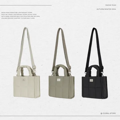 SNOWPEAK■cample bag■送料込 tote small