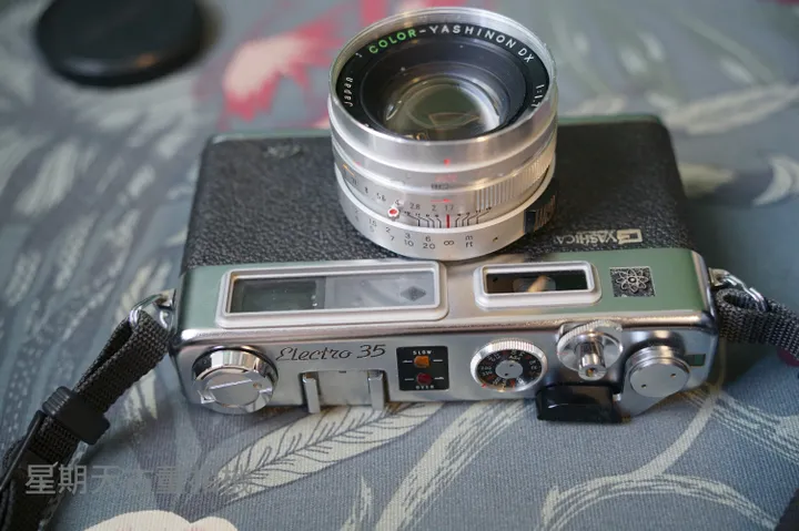 Yashica electro 35 GS RF 45mm F1.7 大光圈底片相機