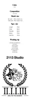 【22FW】 2113 Studio 經典素面短袖上衣 (象牙白)