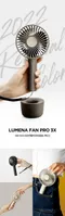 水泥灰［N9 LUMENA］FAN USB充電式手持風扇-PRO3