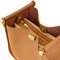 A-Line Shoulder Bag/orange brown