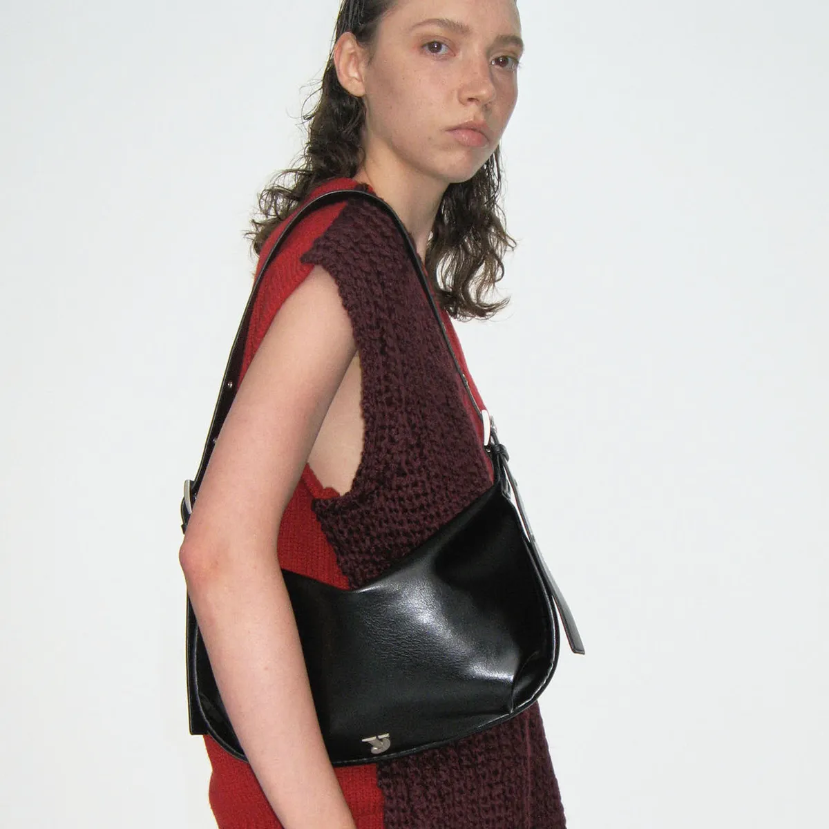 韓国商品/YEOMIM belted shopper bag made by yeomim.