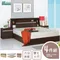 秋田 日式收納房間4件組(床頭箱+床墊+六分床底+邊櫃)-雙大6尺