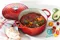 【缺貨】Le Creuset 圓型鑄鐵鍋 28cm 6.7L 櫻桃紅