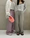 LINENNE －cotton banding pants (5color)