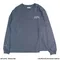 REPUTATION LOGO PIECES /D-LONG SLEEVE T-SHIRT.FW - 標語裁片長TEE / 藍