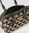 PRADA Symbole embroidered fabric top-handle bag