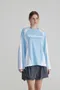 【24FW】Fallett LOGO球衣造型長袖上衣(藍)