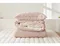 韓製寢具MAATILA－Villa de Café 高密度純棉雙面棉被：玫瑰牛奶色