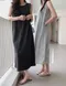 Slowand made－尼龍輕盈洋裝：3type（無袖長洋裝/短袖短洋裝/短袖長洋裝）