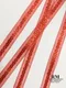 雪紗提花緞帶鞋帶15MM ｜ 手提袋緞帶 ｜ 緞帶指甲扣｜緞帶打扣｜膠頭  (Chiffon Jacquard shoelace)