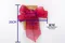 新年大紅蝴蝶結 (W692-7R/New Year Big Red Butterfly Bow) ｜手作｜布置｜紅色｜緞帶用途