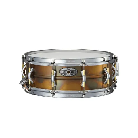 Used Pearl 14x5.5 Brass Sensitone Snare Drum (USTB5514) 