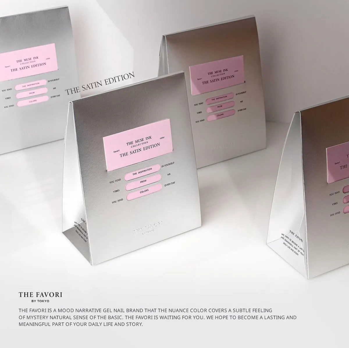 The favoriファボリSATIN INK COLLECTION 8本セット The favoriファボリSATIN INK COLLECTION 8本セット