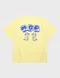 【22SS】 mahagrid 貓咪Logo骰子短袖上衣（黃）