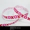 S136 短碼亮蔥OXOX印刷緞帶 9mm (S136 Glitter Printed Ribbon -9mm)