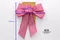 拐杖糖蝴蝶結(K998-1/Candy Cane Butterfly Bow) ｜手作｜布置｜聖誕｜緞帶用途