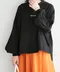客訂1014 / 日本限定 大人氣CONVERSE 別注款落肩寬鬆袖口長Tee