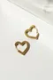 【🇯🇵日選物】GOLDY｜Heart Hoop One-Touch Stainless Steel Earrings（耳針）