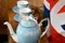 Royal Standard 粉藍咖啡系列 (含 咖啡杯組 糖碗 牛奶壺 咖啡壺 )