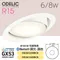 〖鹿屋燈飾 台中指定代理〗ODELIC OD361239BCR OD361243BCR GX53崁燈 Ø10cm 6.3W/8m 可調角款｜日亞LED｜一年保固｜歐德立克