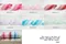 DK0041-38 亮色條紋緞帶 38mm  (DK0041-38 Striped Ribbon- 38mm )
