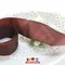 W461 鐵絲沉穩色布質感暗紫、暗橘緞帶 50mm /38mm (W461 POLYESTER SATIN RIBBON 50mm /38mm)