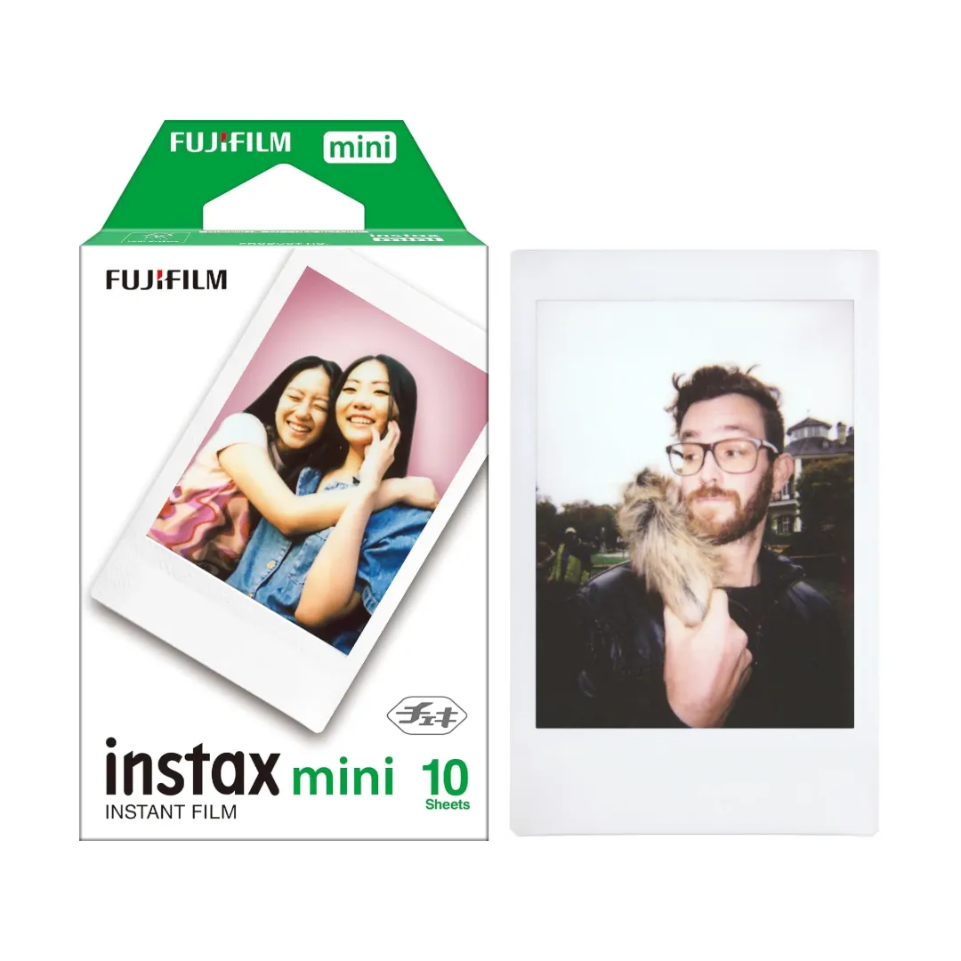 富士 Instax mini 空白 白邊 拍立得 底片 一盒10張
