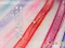 PO-K952 中銀蔥五彩蔥邊手拉花 10mm (PO-K952 Pull Bow Ribbon W/ Iridescent Thread 10mm )