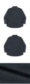 【24FW】Romantic Crown 經典剪裁牛仔襯衫(藍)