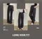 Slowand made－today denim紋理刷色直筒牛仔褲：4 size（有加長版本）